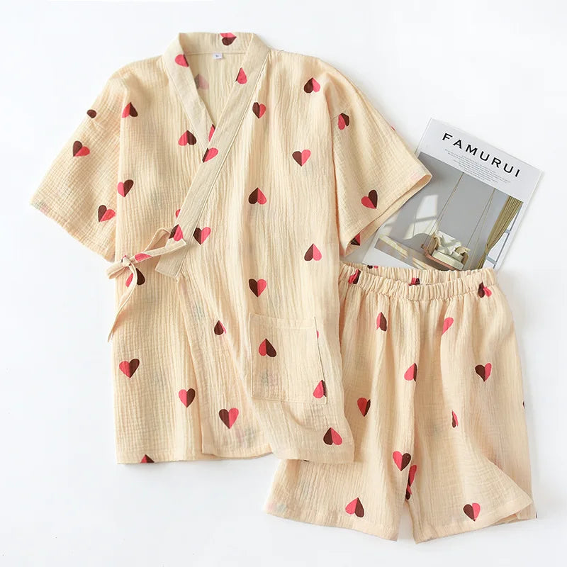 Velvess Summer Breeze Cotton Pajama Set image